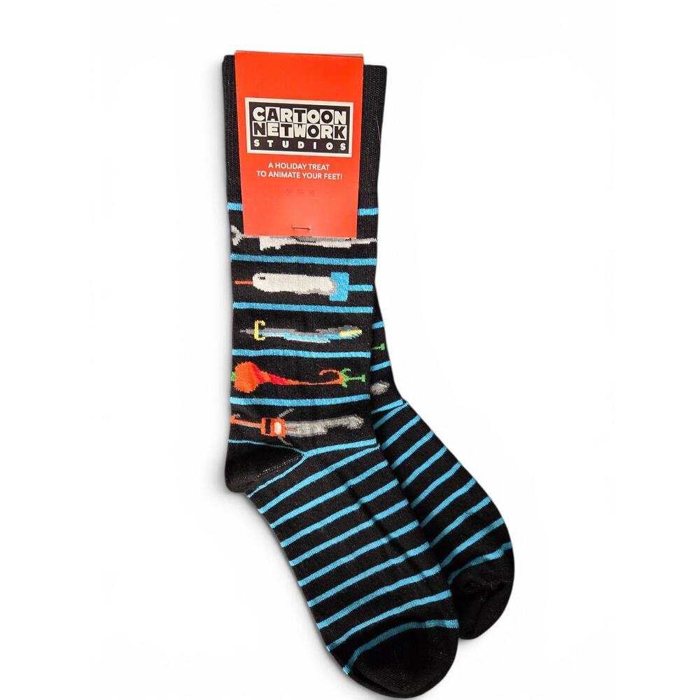Cartoon Network Studios Custom Sock Club Crew Socks Animation Props Studio Gift